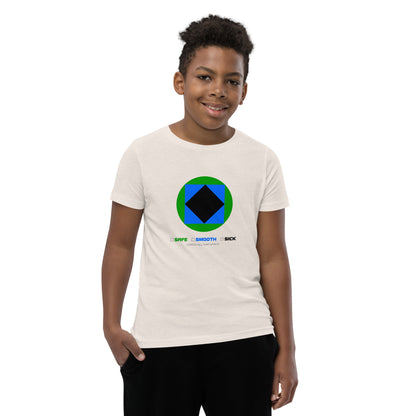 CS0002 - 03001 - Trail Icon Checklist Unisex Youth Short Sleeve T-Shirt