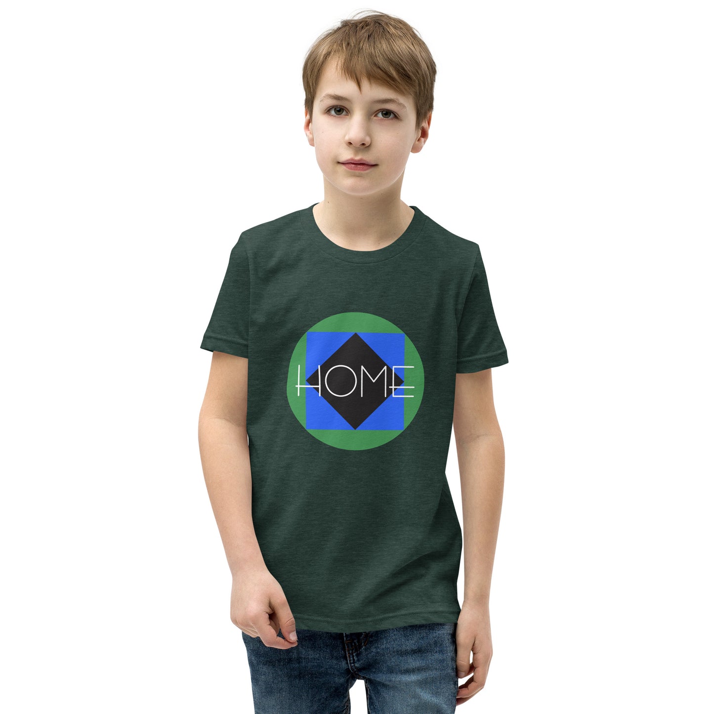 CS0023 - 03001 - Trail Icon Home Youth Short Sleeve T-Shirt