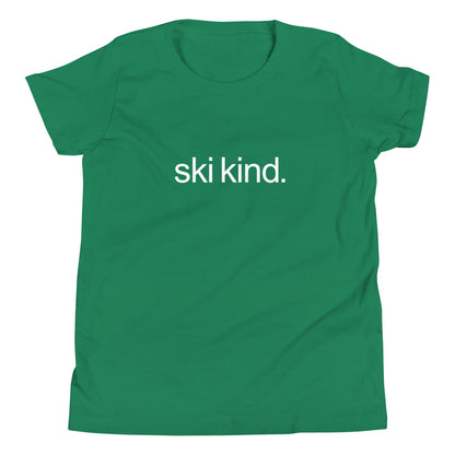 CS0017 - 03001 - ski kind Youth Short Sleeve T-Shirt