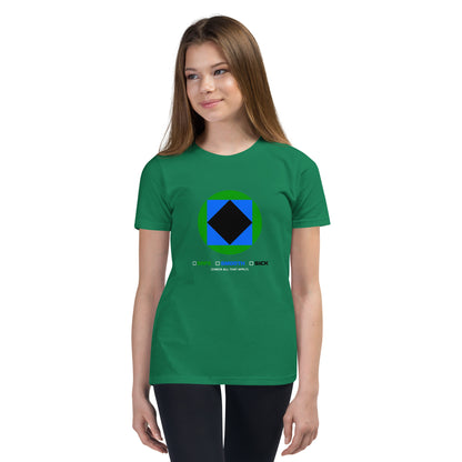 CS0002 - 03001 - Trail Icon Checklist Unisex Youth Short Sleeve T-Shirt