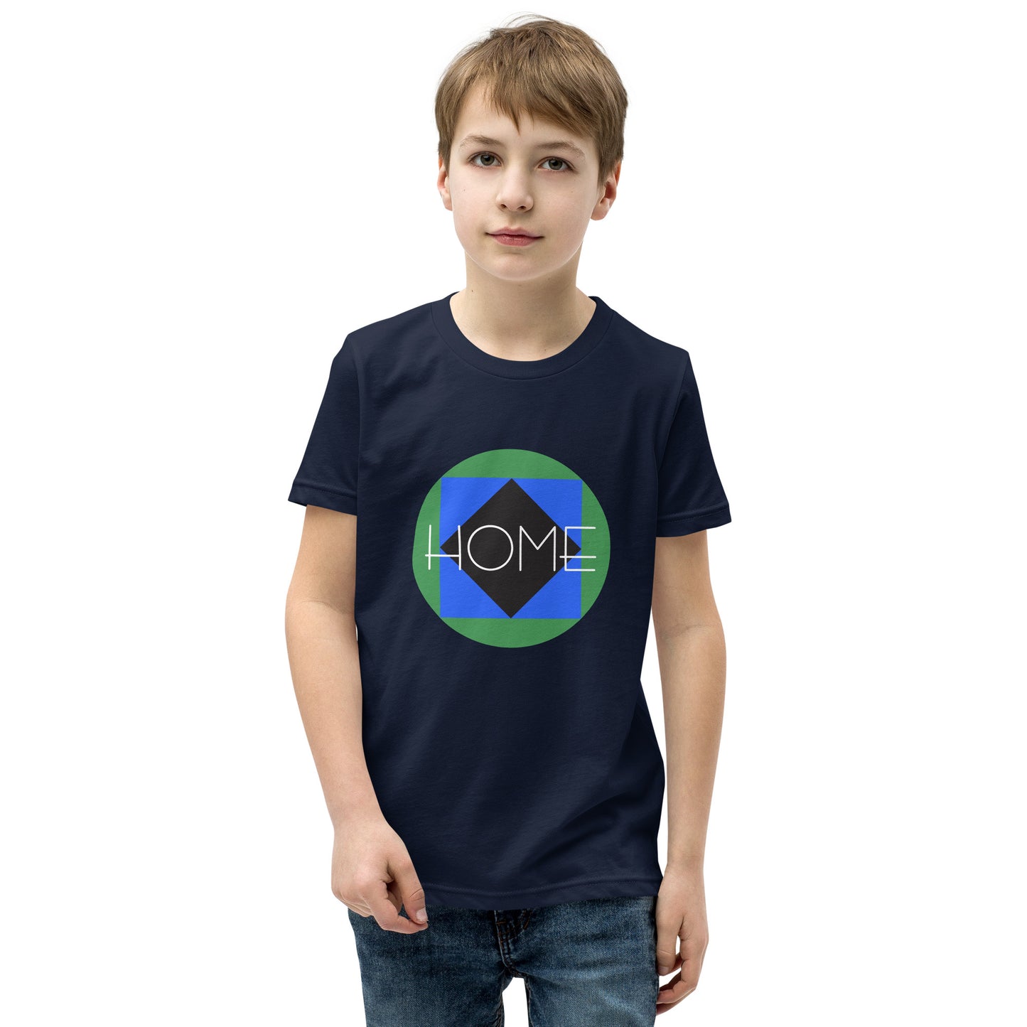 CS0023 - 03001 - Trail Icon Home Youth Short Sleeve T-Shirt