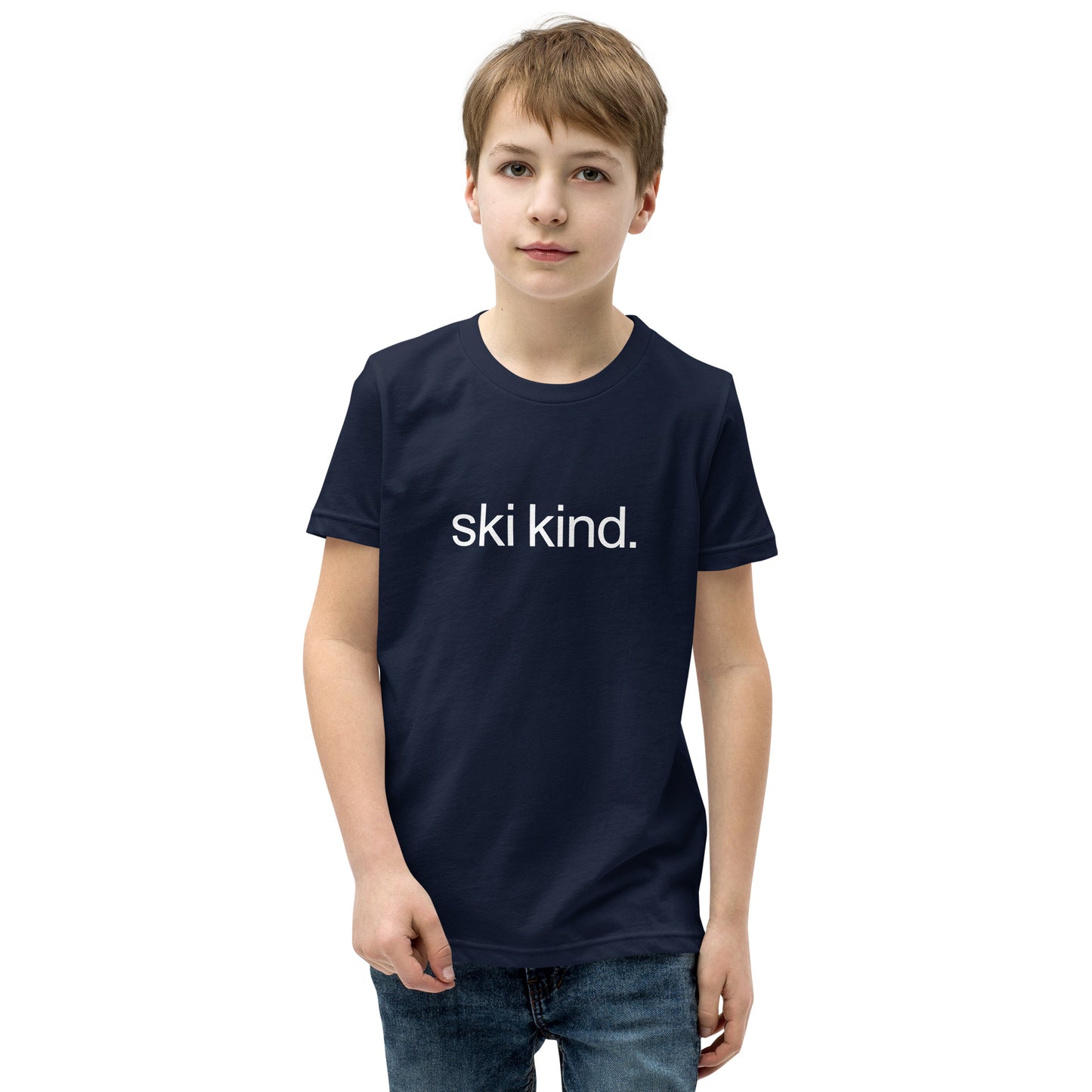 CS0017 - 03001 - ski kind Youth Short Sleeve T-Shirt