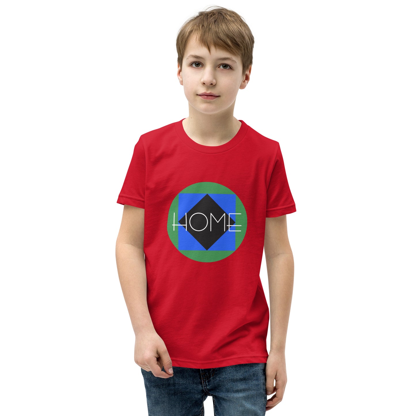 CS0023 - 03001 - Trail Icon Home Youth Short Sleeve T-Shirt