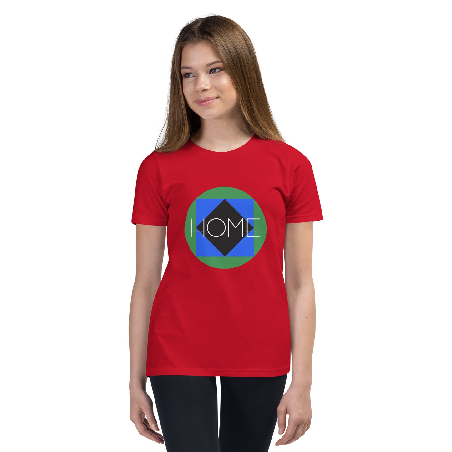 CS0023 - 03001 - Trail Icon Home Youth Short Sleeve T-Shirt