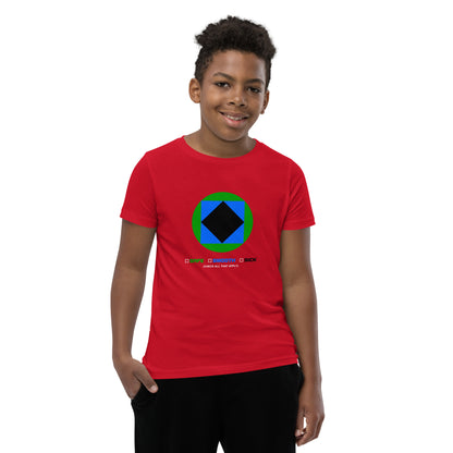 CS0002 - 03001 - Trail Icon Checklist Unisex Youth Short Sleeve T-Shirt