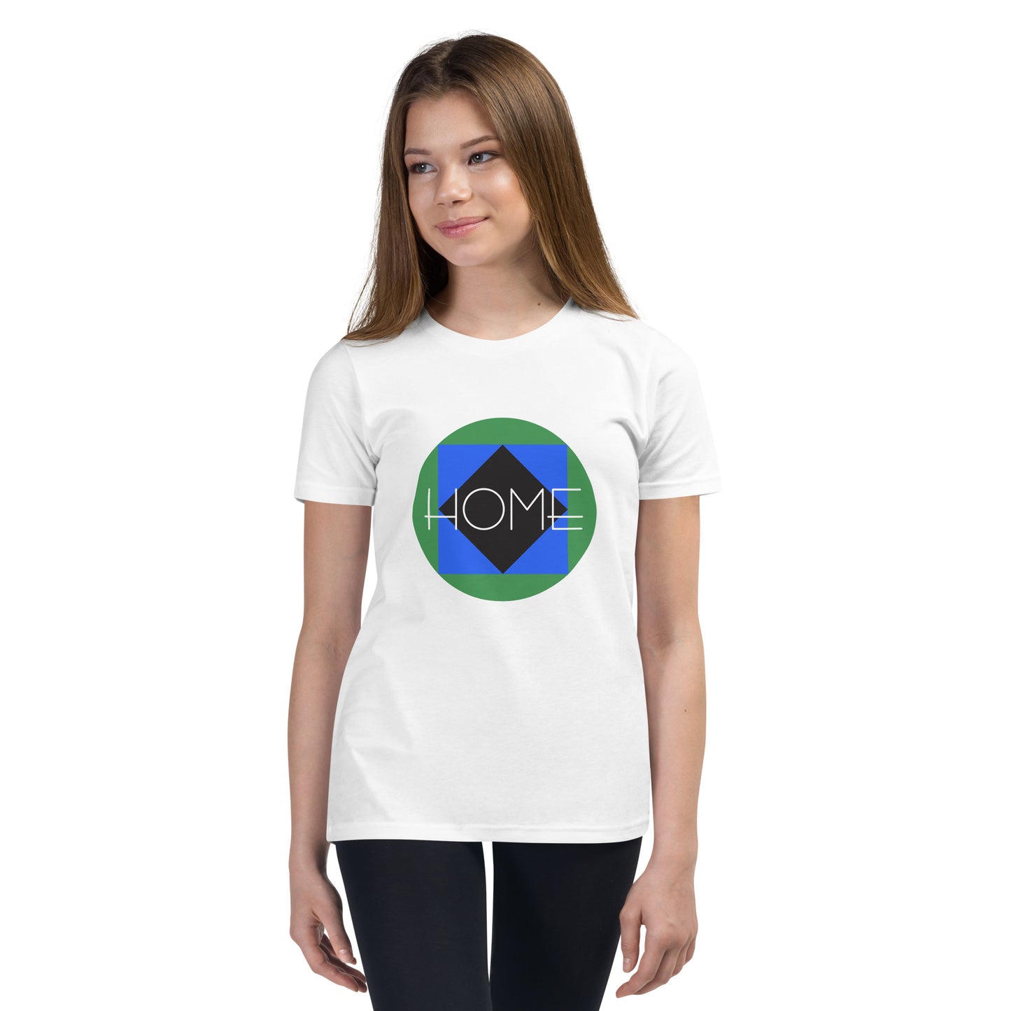 CS0023 - 03001 - Trail Icon Home Youth Short Sleeve T-Shirt