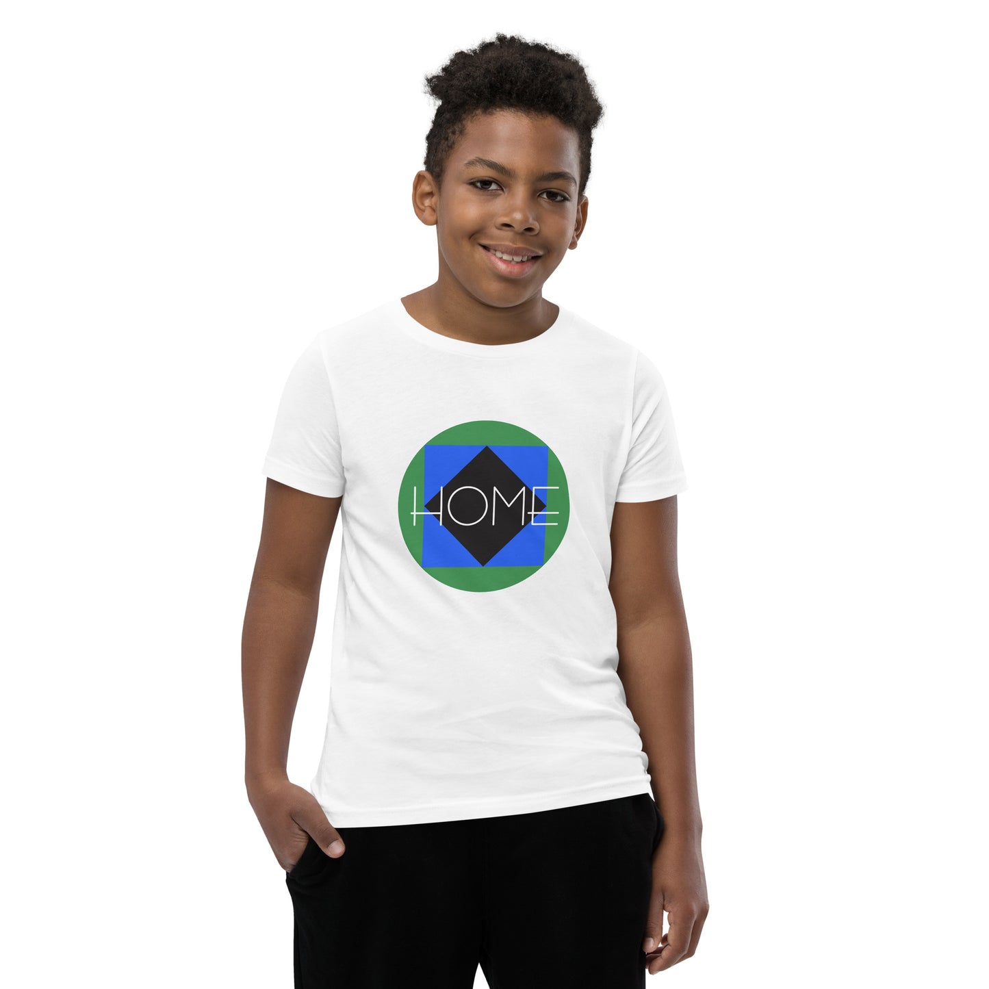 CS0023 - 03001 - Trail Icon Home Youth Short Sleeve T-Shirt