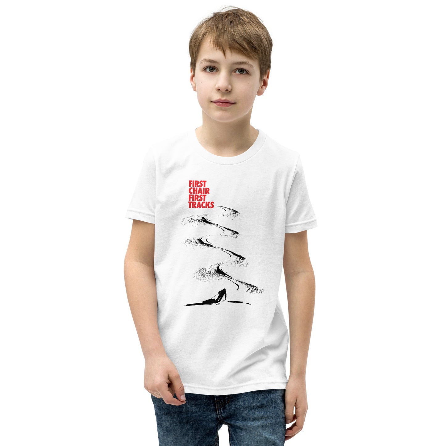 CS0042 - 03001 - First Chair First Tracks Youth Short Sleeve T-Shirt