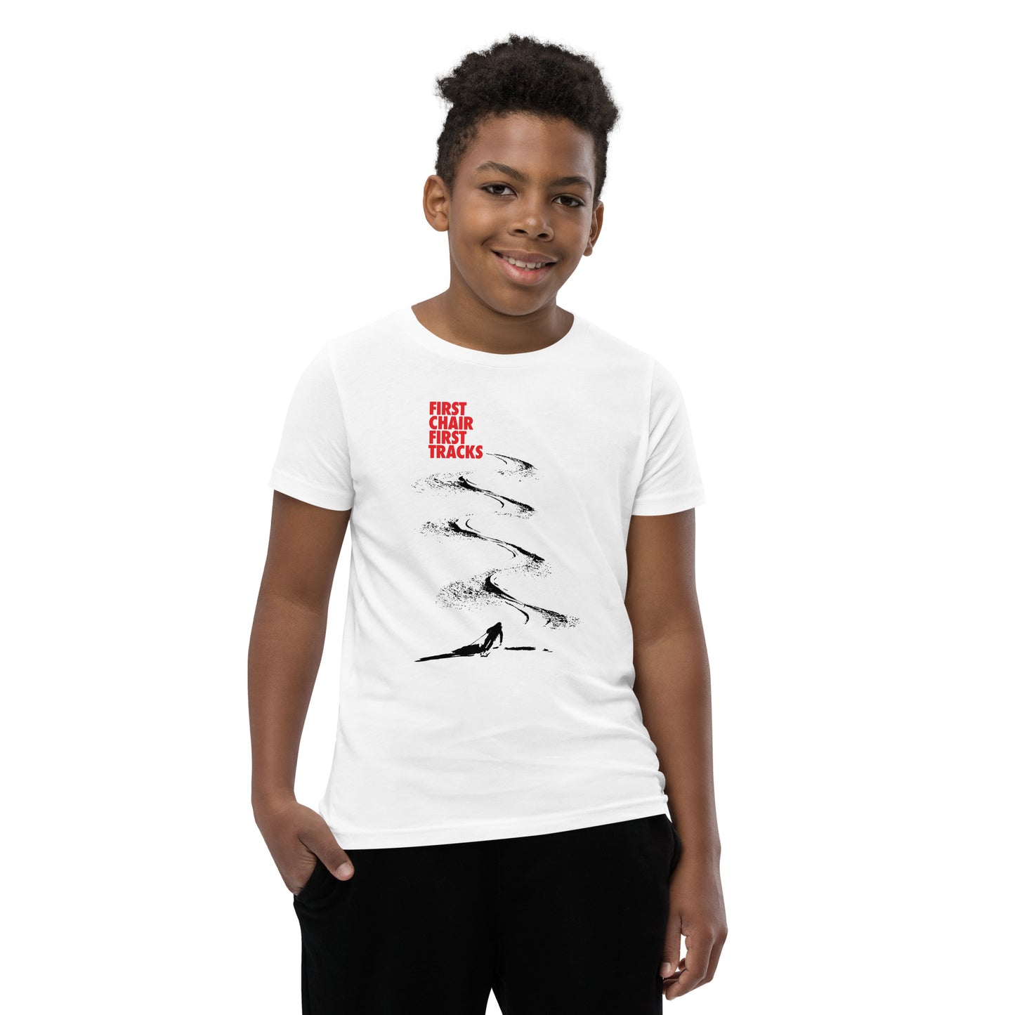 CS0042 - 03001 - First Chair First Tracks Youth Short Sleeve T-Shirt