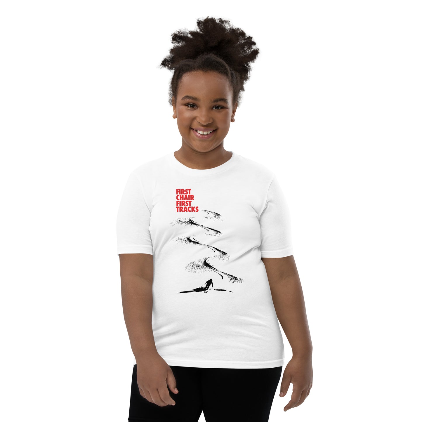 CS0042 - 03001 - First Chair First Tracks Youth Short Sleeve T-Shirt