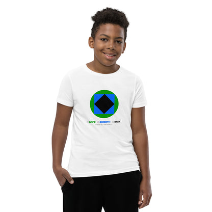 CS0002 - 03001 - Trail Icon Checklist Unisex Youth Short Sleeve T-Shirt