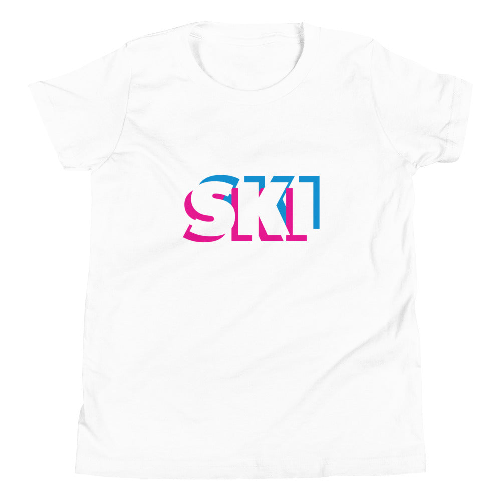 CS0058 - 03001 - 3D SKI Unisex Youth Short Sleeve T-Shirt