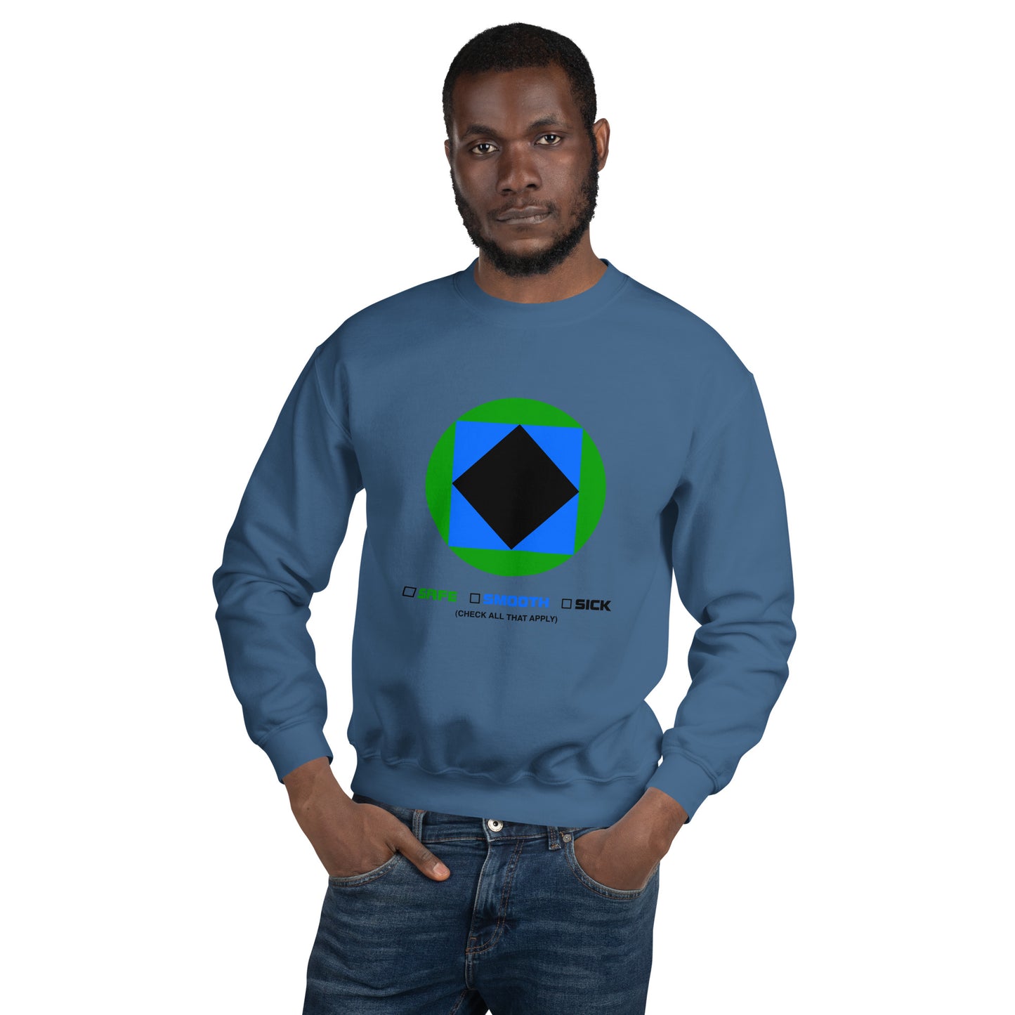 CS0002 - 01005 - Trail Icon Checklist Unisex Sweatshirt