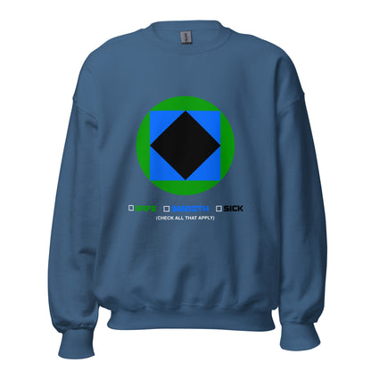 CS0002 - 02005 - Trail Icon Checklist Unisex Sweatshirt