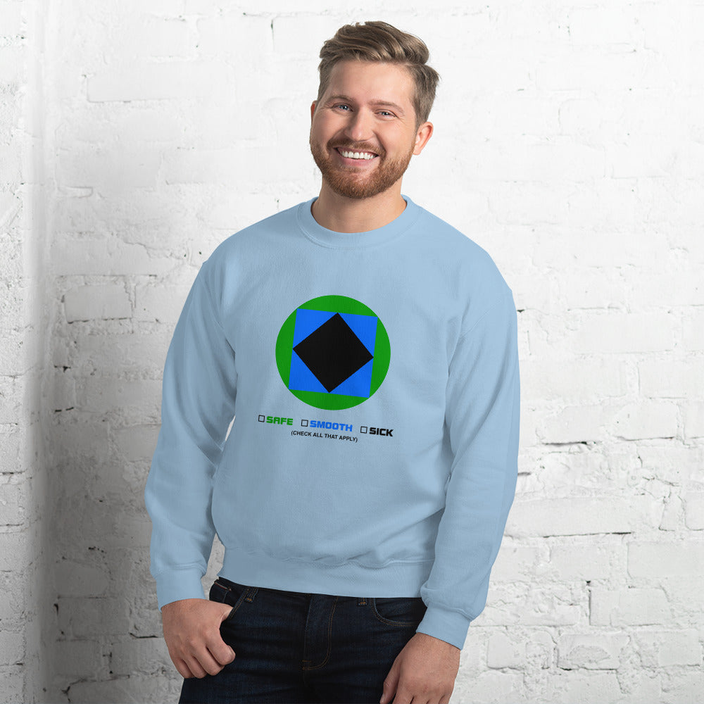 CS0002 - 01005 - Trail Icon Checklist Unisex Sweatshirt