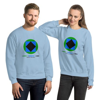 CS0002 - 01005 - Trail Icon Checklist Unisex Sweatshirt