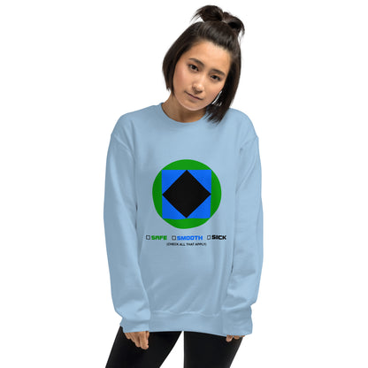 CS0002 - 02005 - Trail Icon Checklist Unisex Sweatshirt