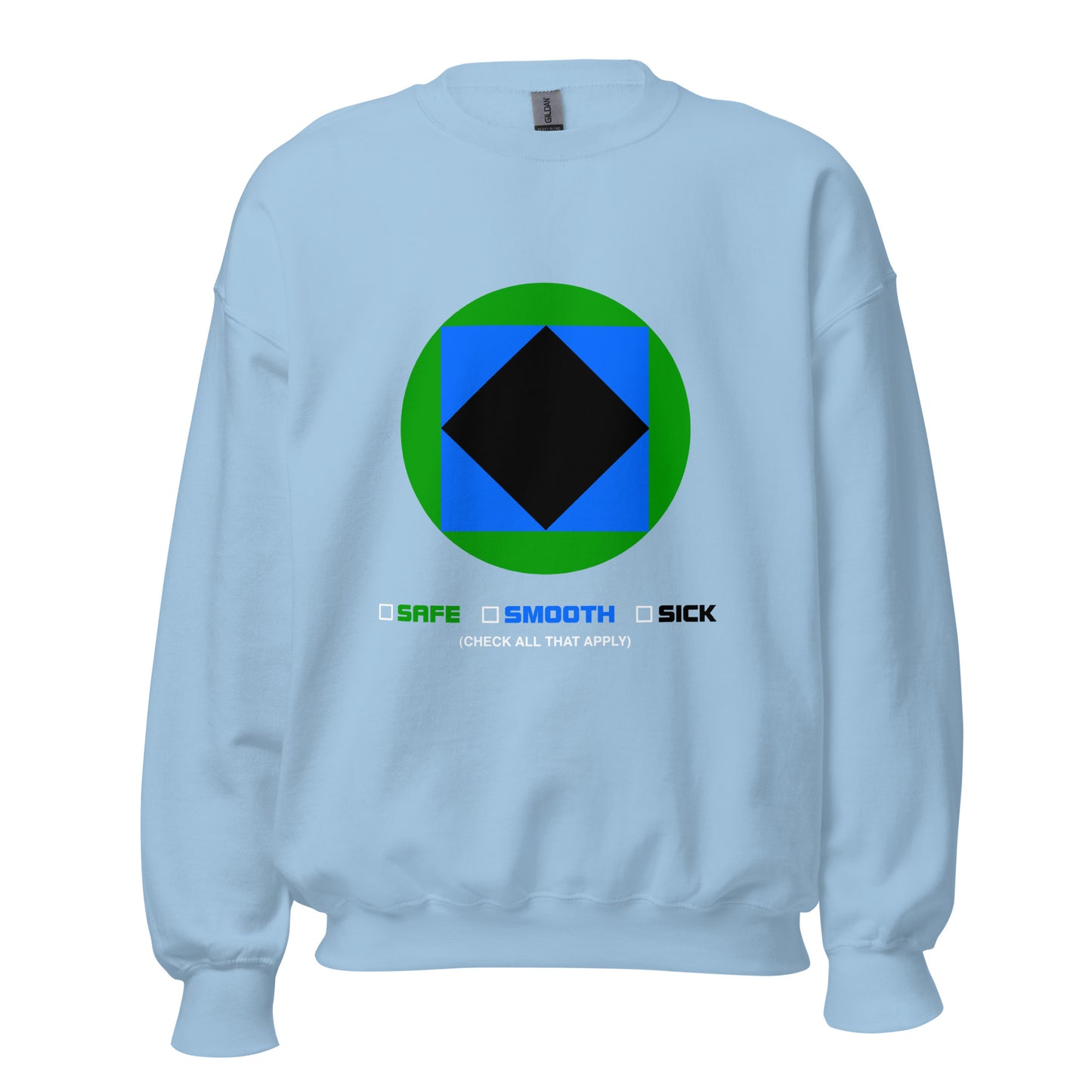 CS0002 - 02005 - Trail Icon Checklist Unisex Sweatshirt