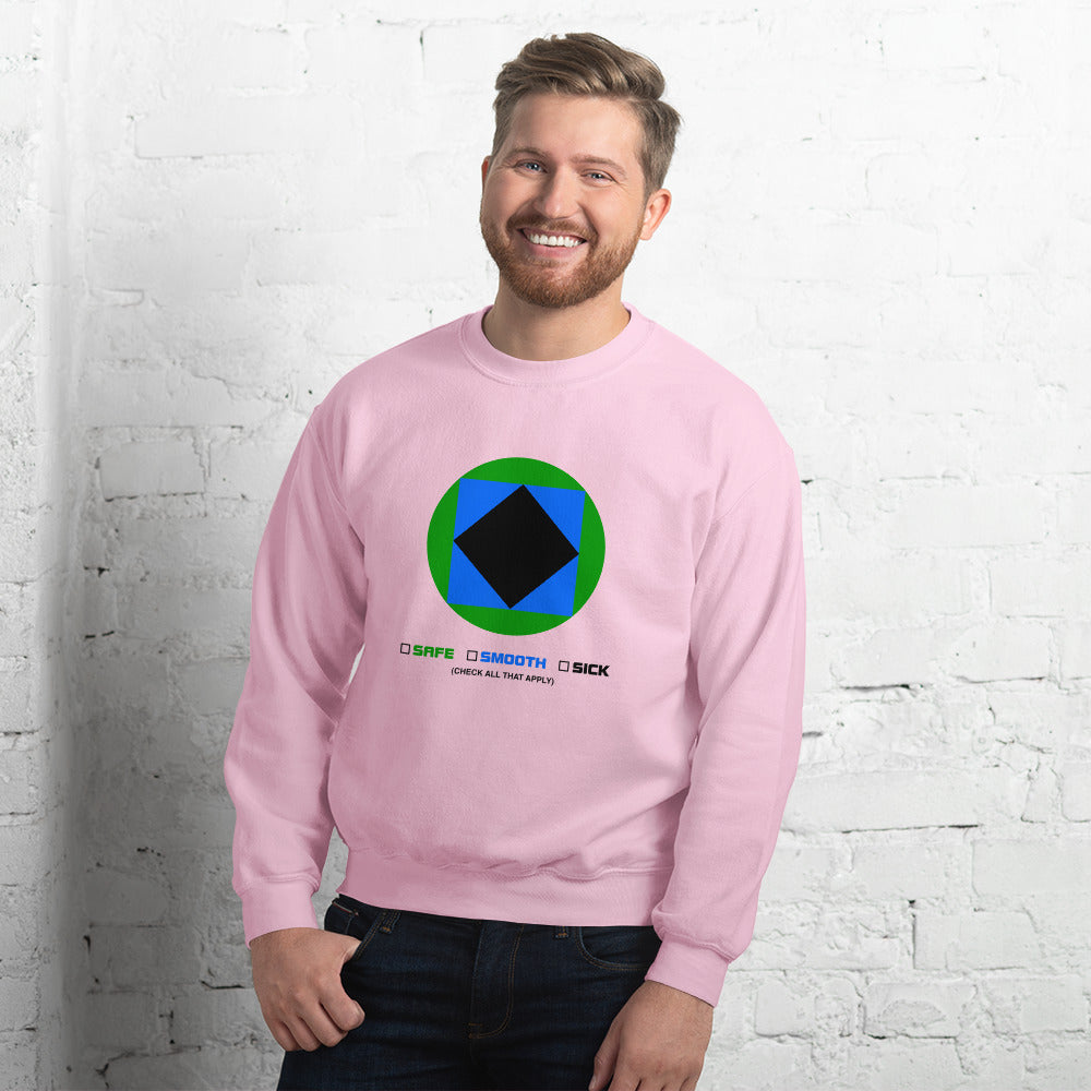 CS0002 - 01005 - Trail Icon Checklist Unisex Sweatshirt