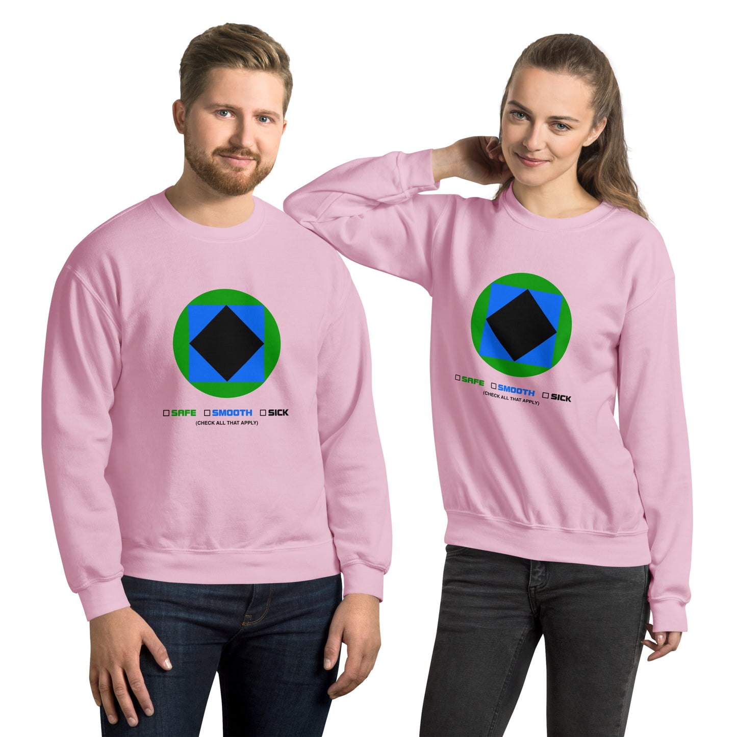 CS0002 - 01005 - Trail Icon Checklist Unisex Sweatshirt