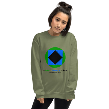 CS0002 - 02005 - Trail Icon Checklist Unisex Sweatshirt