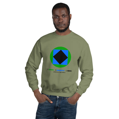 CS0002 - 01005 - Trail Icon Checklist Unisex Sweatshirt