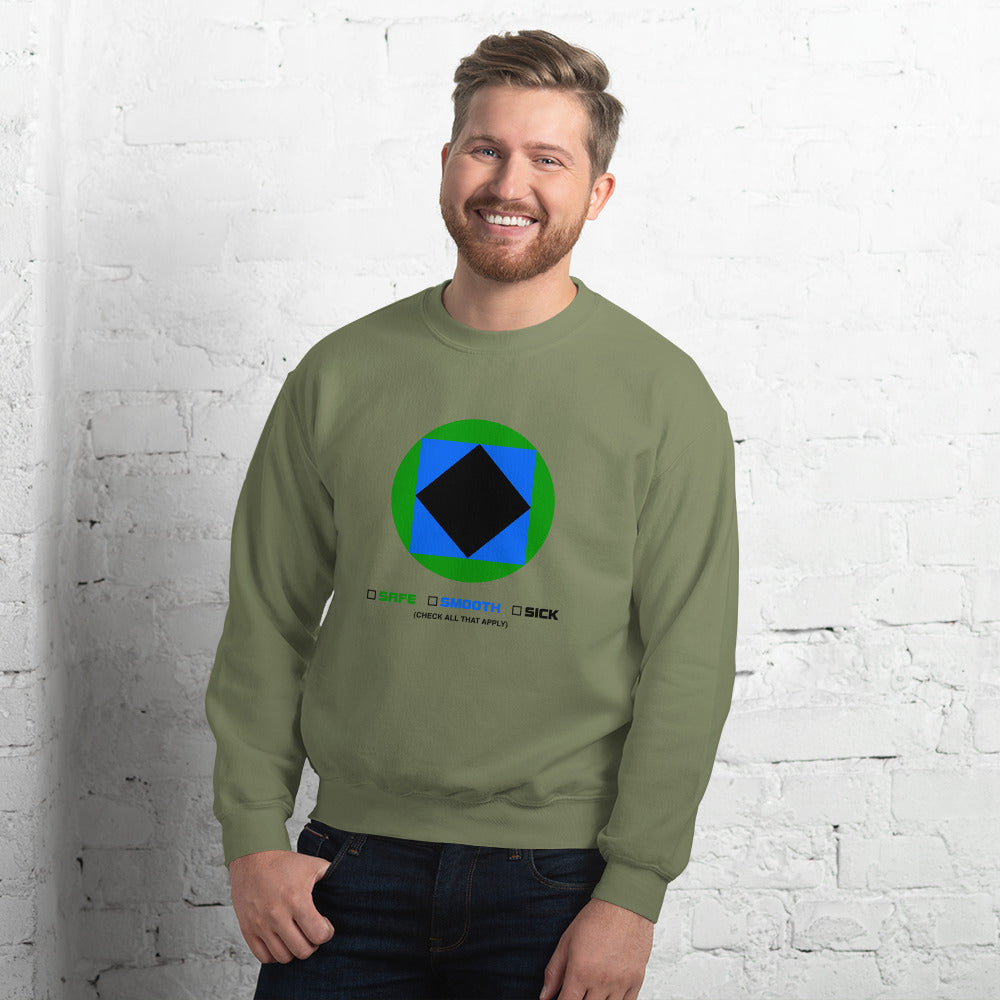 CS0002 - 01005 - Trail Icon Checklist Unisex Sweatshirt