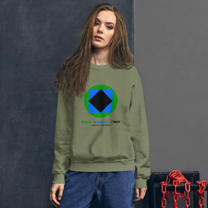 CS0002 - 02005 - Trail Icon Checklist Unisex Sweatshirt