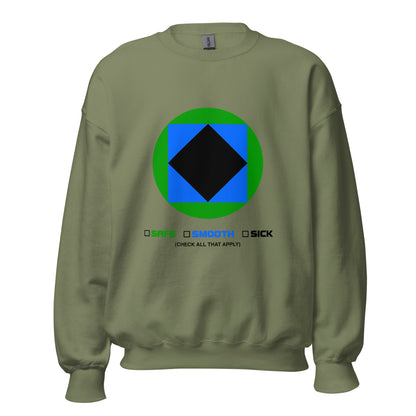 CS0002 - 01005 - Trail Icon Checklist Unisex Sweatshirt