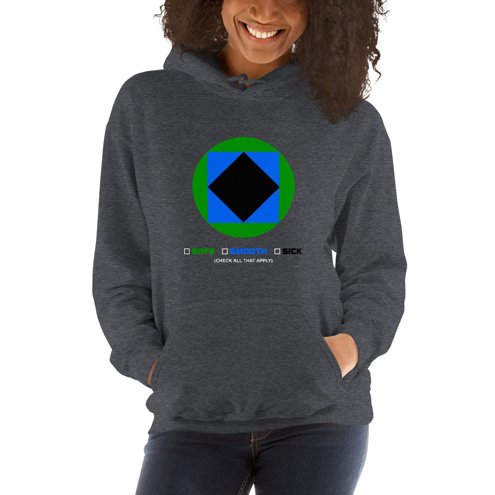 CS0002 - 02004 - Trail Icon Checklist Unisex Hoodie