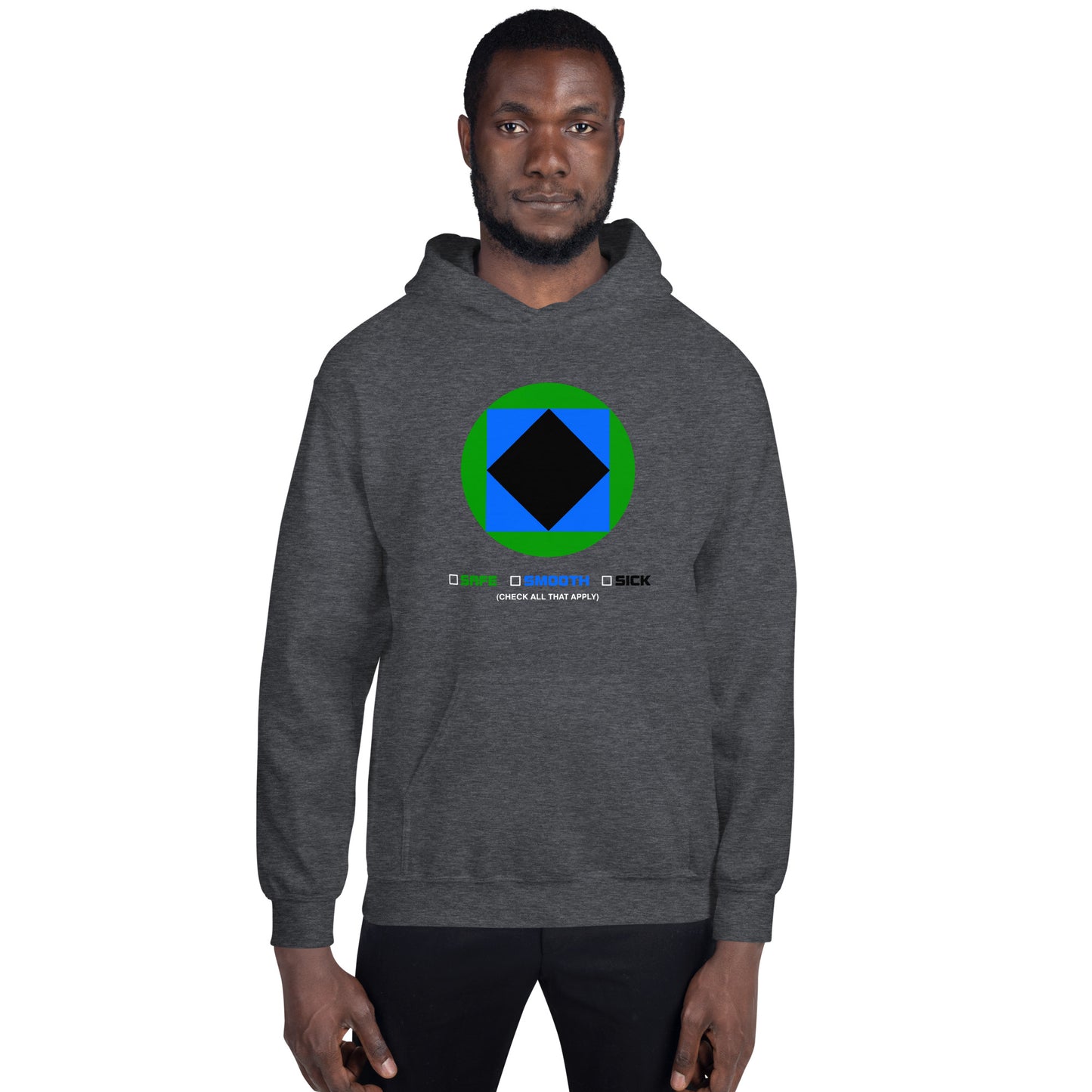 CS0002 - 01004 - Trail Icon Checklist Unisex Hoodie