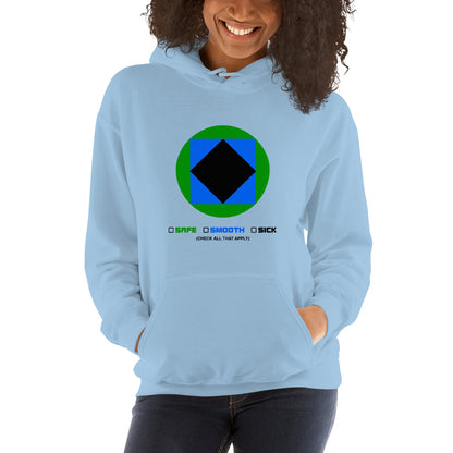 CS0002 - 02004 - Trail Icon Checklist Unisex Hoodie