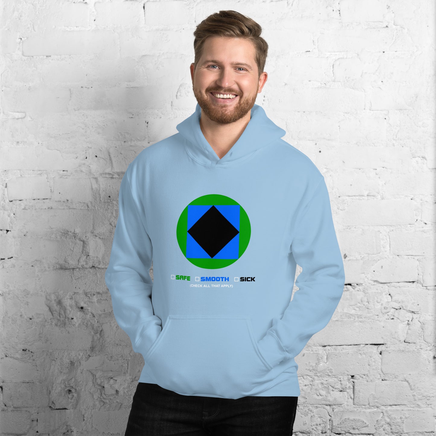 CS0002 - 01004 - Trail Icon Checklist Unisex Hoodie