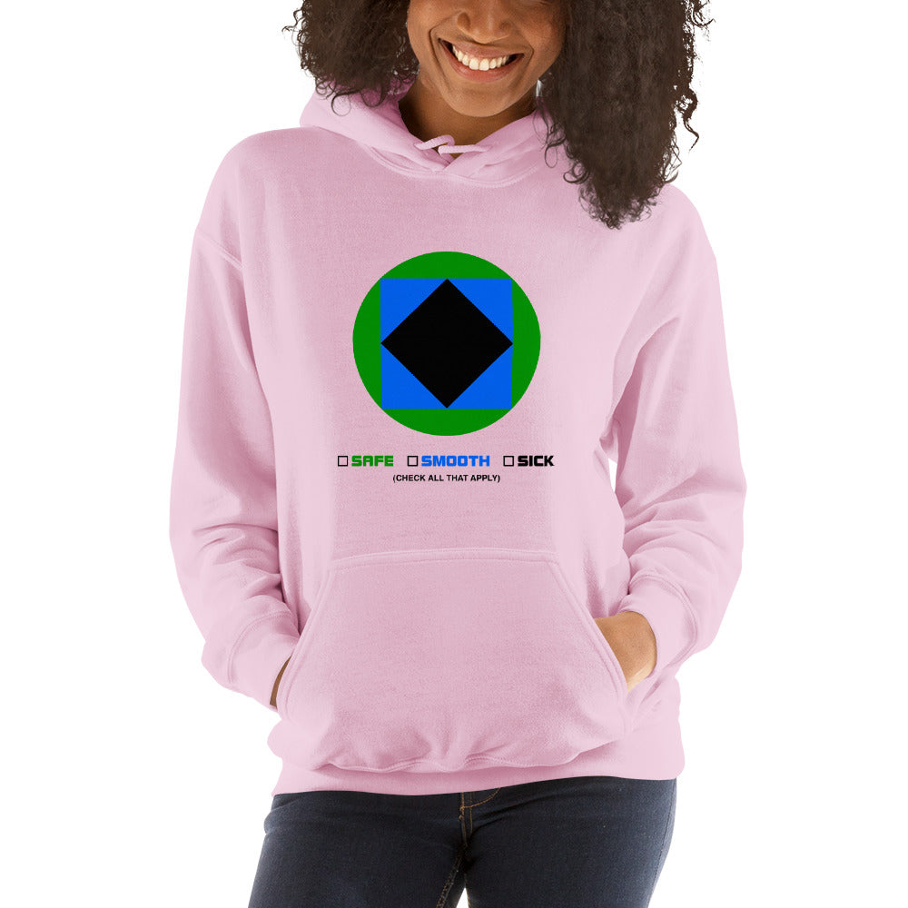 CS0002 - 02004 - Trail Icon Checklist Unisex Hoodie