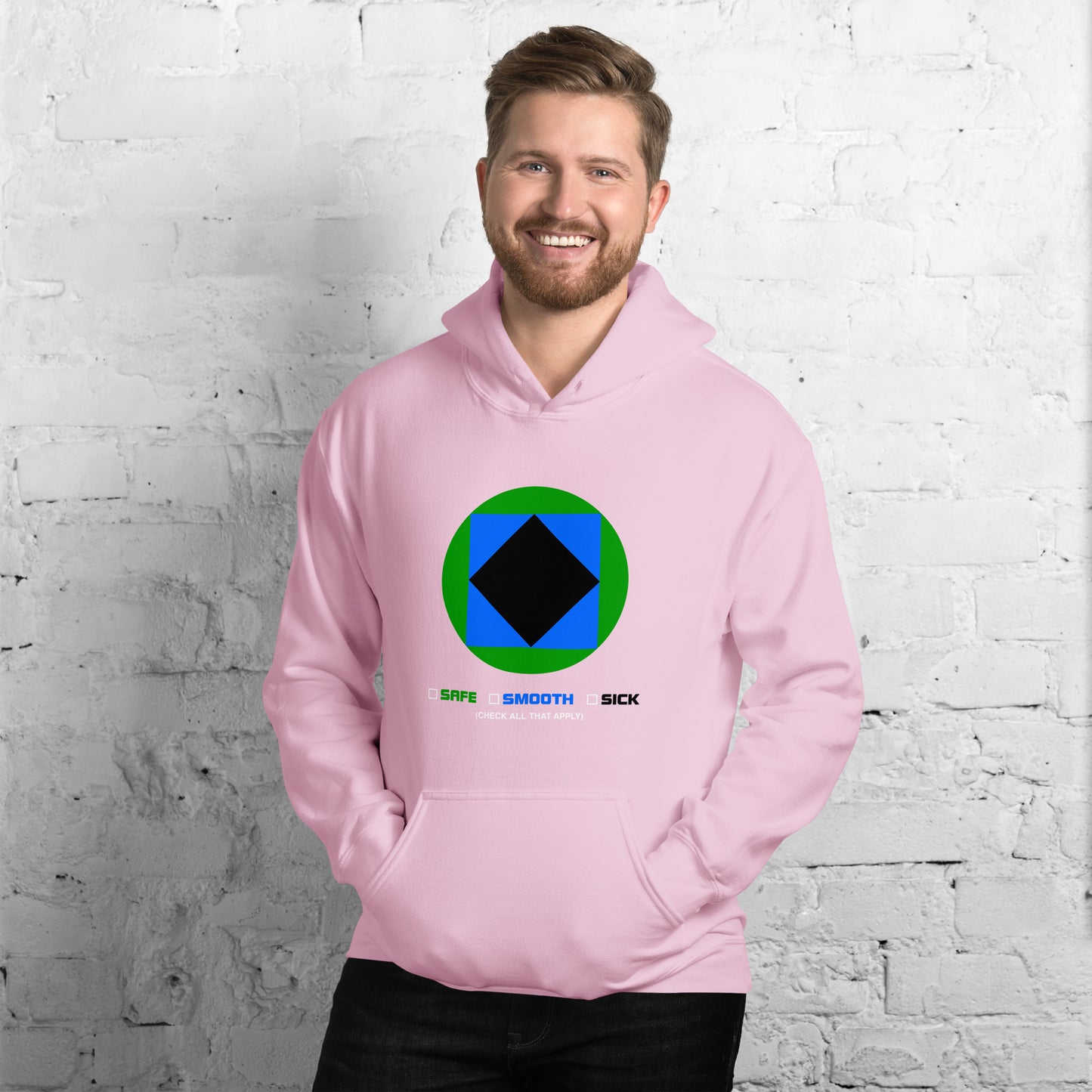 CS0002 - 01004 - Trail Icon Checklist Unisex Hoodie