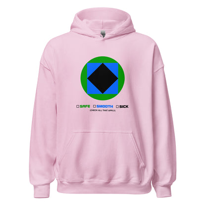 CS0002 - 01004 - Trail Icon Checklist Unisex Hoodie