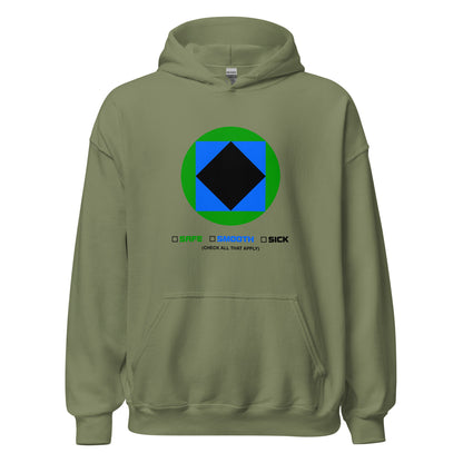 CS0002 - 01004 - Trail Icon Checklist Unisex Hoodie