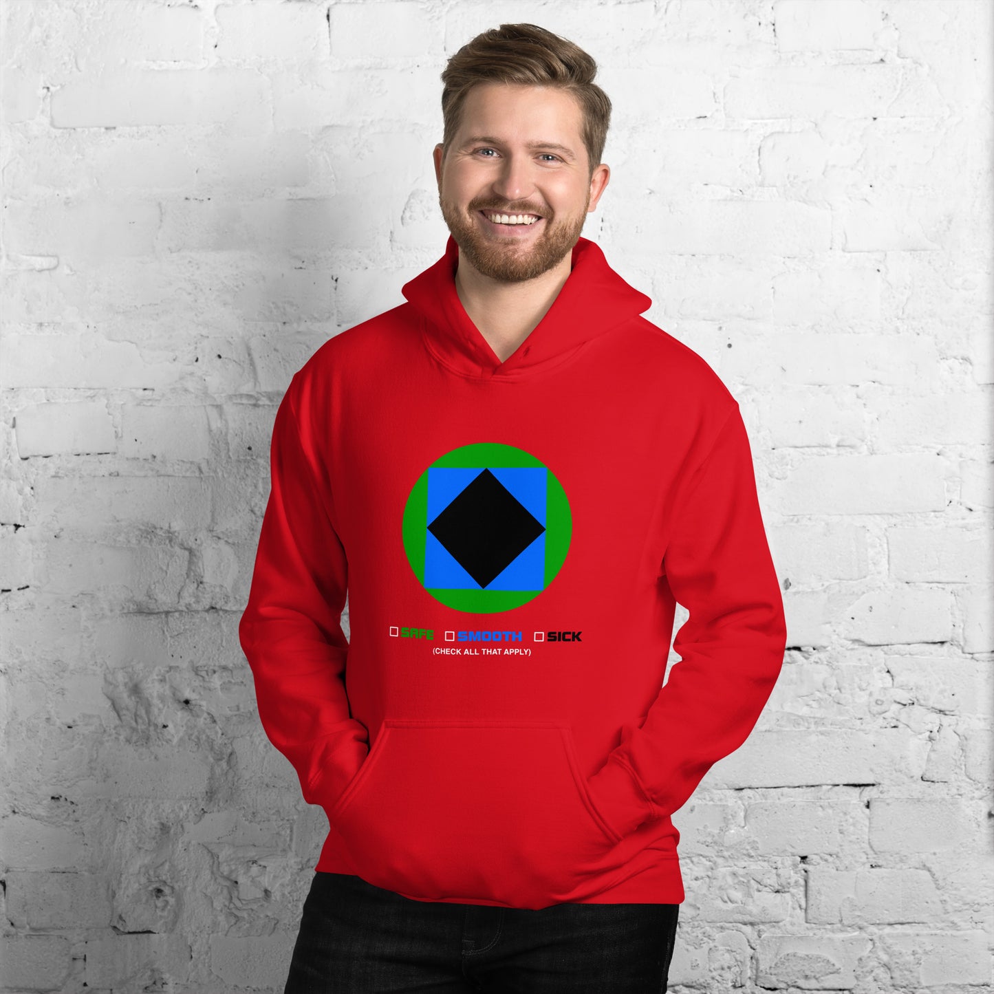 CS0002 - 01004 - Trail Icon Checklist Unisex Hoodie