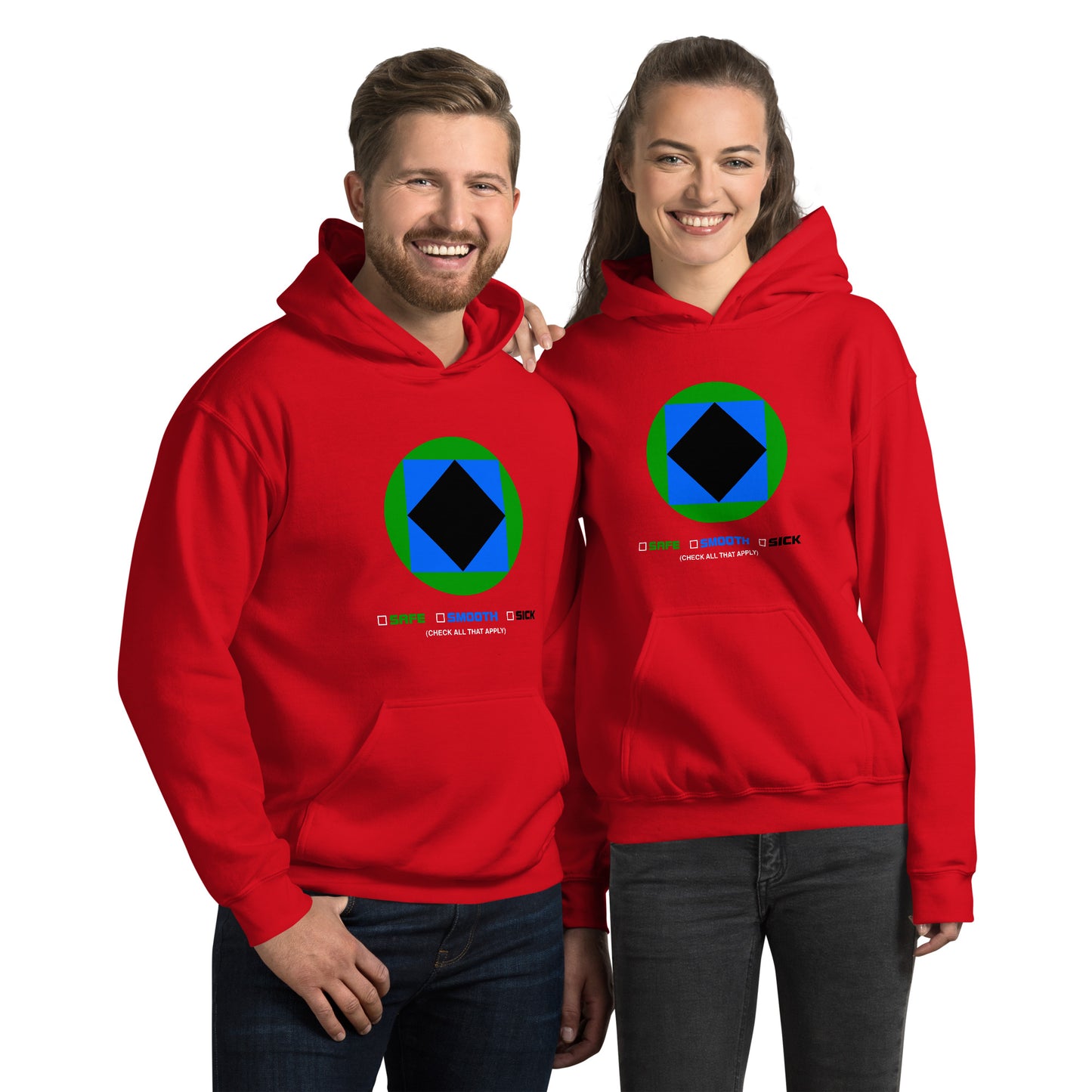 CS0002 - 01004 - Trail Icon Checklist Unisex Hoodie