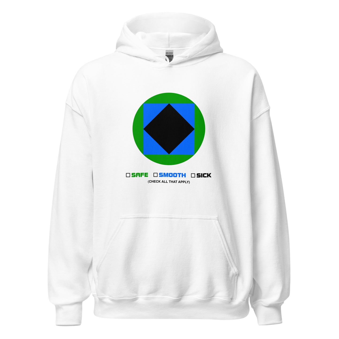 CS0002 - 01004 - Trail Icon Checklist Unisex Hoodie