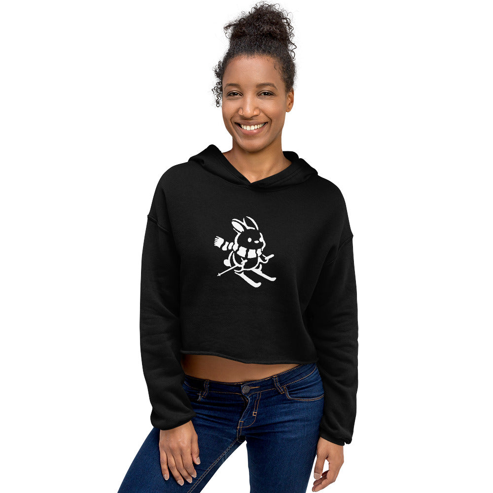 CS0011 - 02004 - Ski Bunny Crop Hoodie