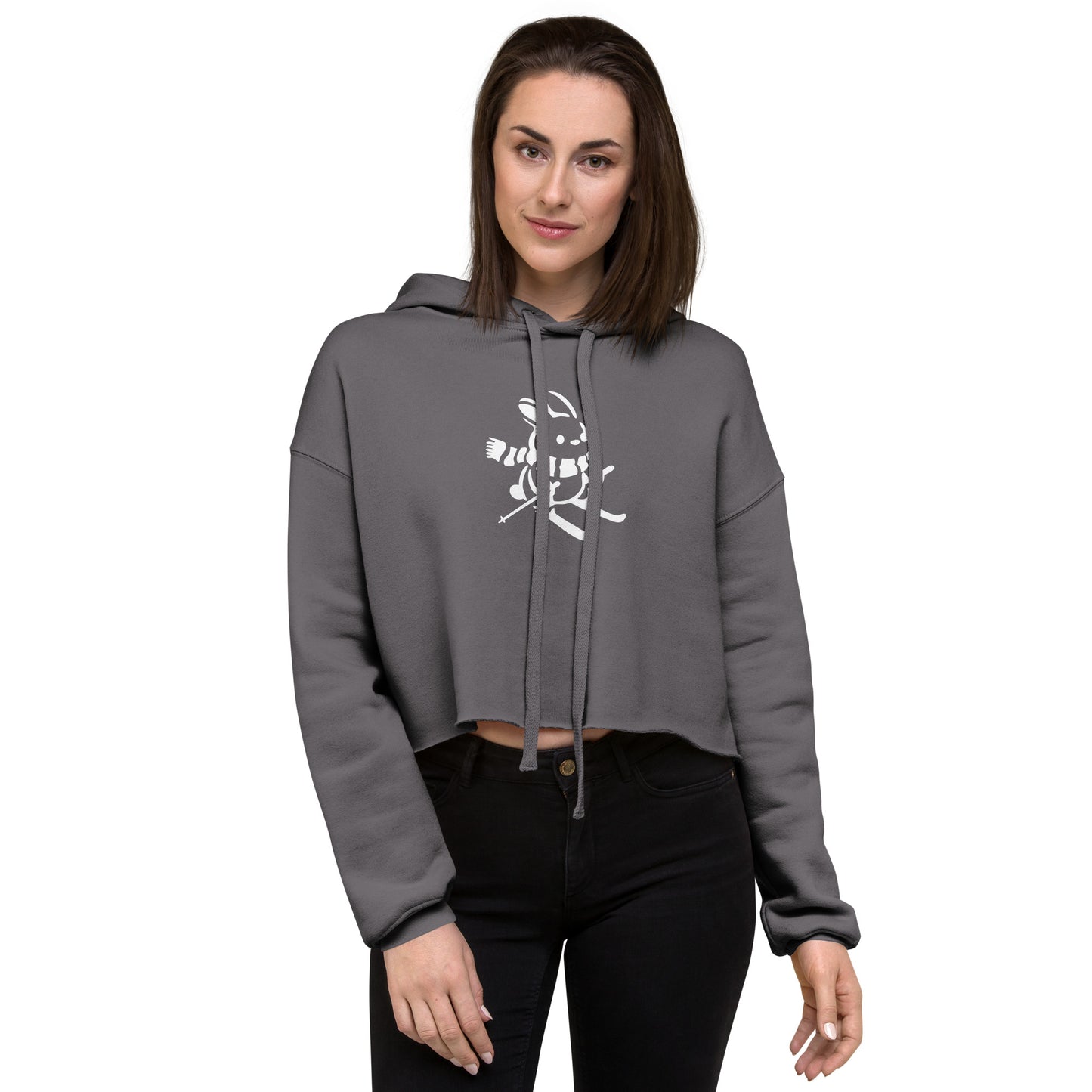 CS0011 - 02004 - Ski Bunny Crop Hoodie